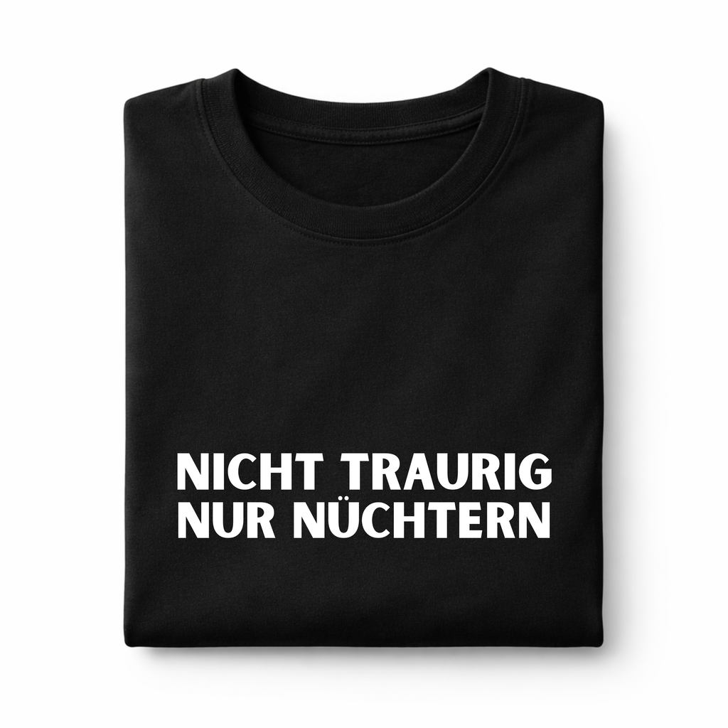 Nicht traurig Shirt